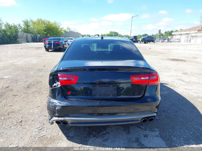 2014 Audi S6 VIN: WAUF2AFC7EN105587 Lot: 39787192