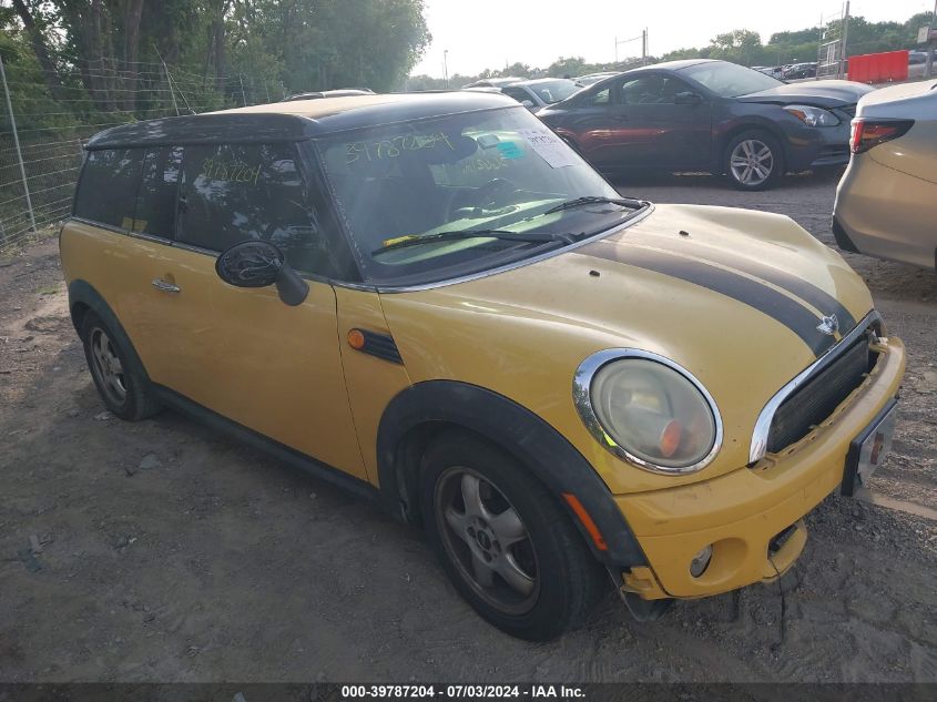 2009 Mini Cooper Clubman VIN: WMWML33529TP98396 Lot: 39787204