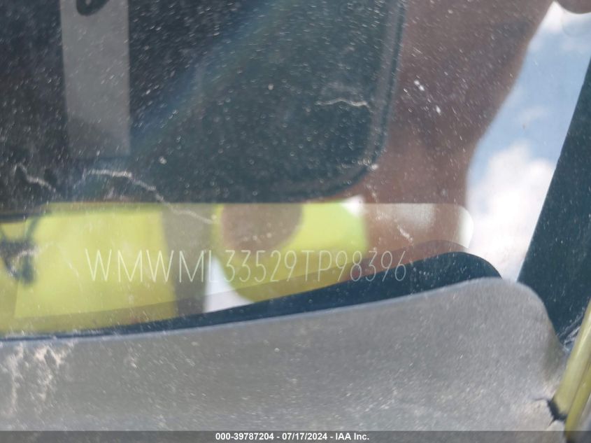 2009 Mini Cooper Clubman VIN: WMWML33529TP98396 Lot: 39787204