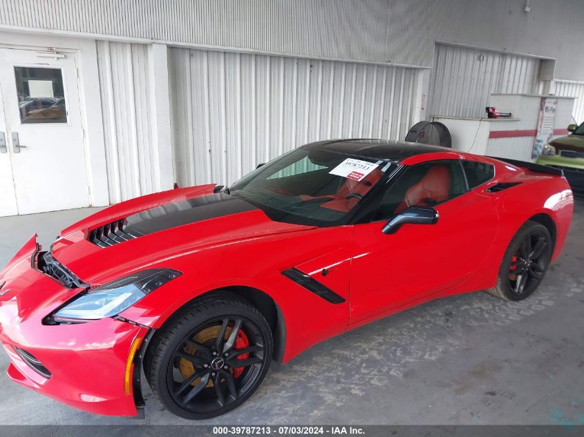 2015 Chevrolet Corvette Stingray Z51 VIN: 1G1YM2D75F5100609 Lot: 39787213