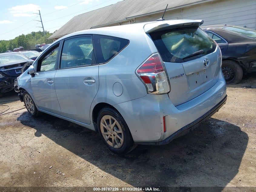 2015 Toyota Prius V Four VIN: JTDZN3EU2FJ028679 Lot: 39787226