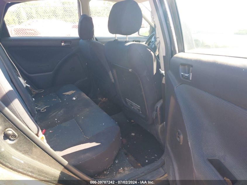 2005 Toyota Matrix Xr VIN: 2T1KR32E75C367614 Lot: 39787242