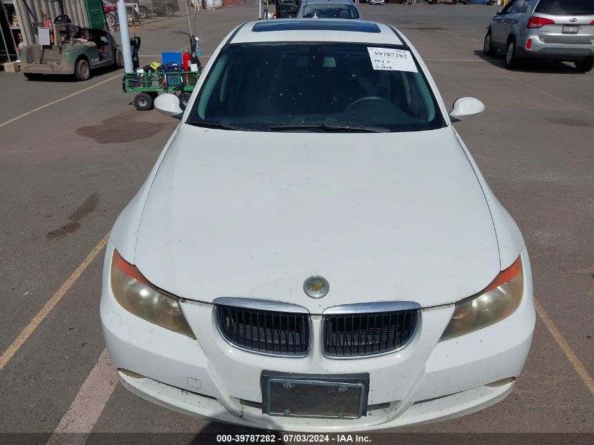 2007 BMW 328I VIN: WBAVA37517NE26881 Lot: 39787282