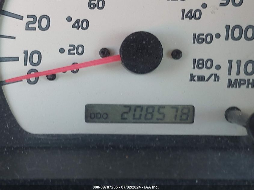 2004 Toyota Tacoma Prerunner V6 VIN: 5TESN92N34Z465708 Lot: 39787285