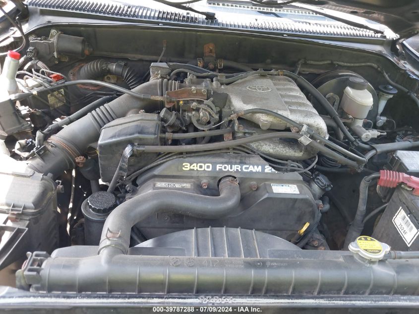 2002 Toyota Tacoma Base V6 VIN: 5TEWN72N72Z117655 Lot: 39787288