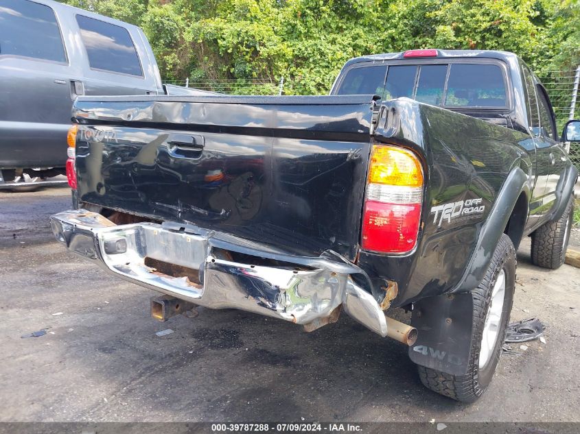 2002 Toyota Tacoma Base V6 VIN: 5TEWN72N72Z117655 Lot: 39787288