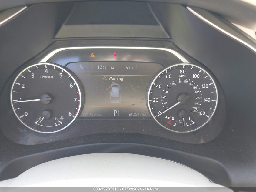 2015 Nissan Murano Sl VIN: 5N1AZ2MG5FN235112 Lot: 39787310