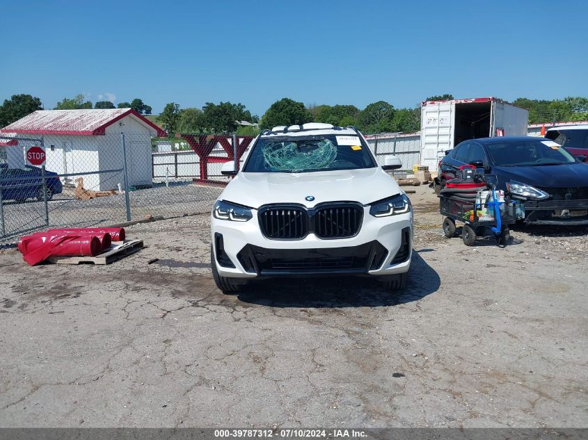 2022 BMW X3 Sdrive30I VIN: 5UX43DP06N9J26273 Lot: 39787312