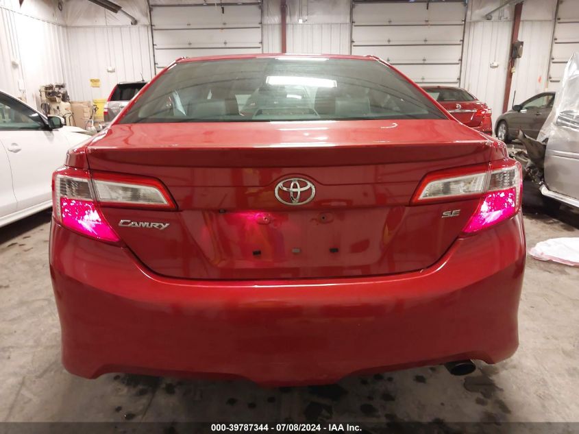 2014 Toyota Camry Se VIN: 4T1BF1FK2EU831808 Lot: 39787344