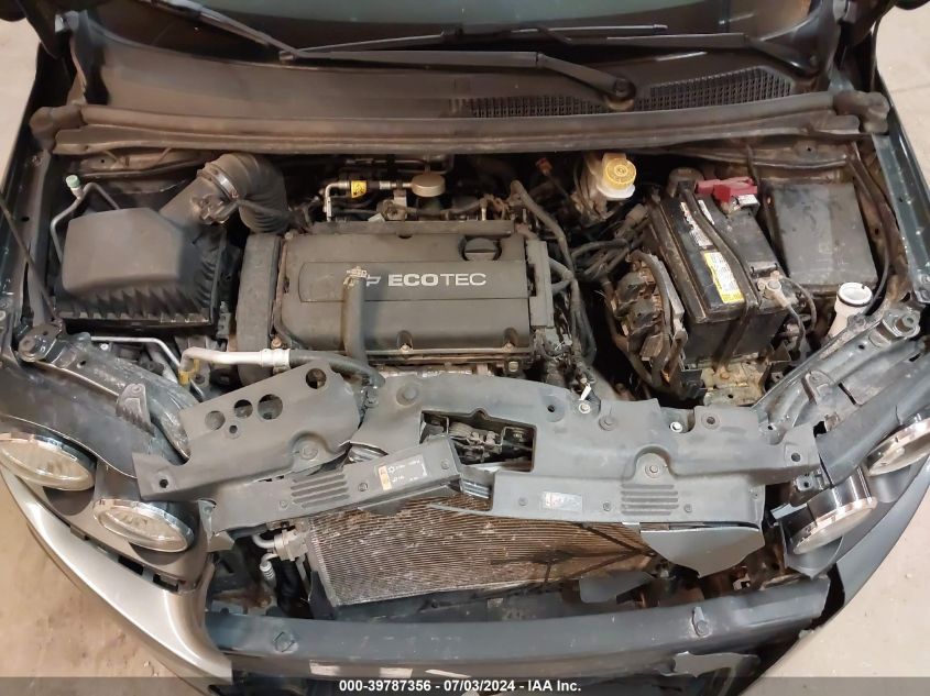 2012 Chevrolet Sonic Lt VIN: 1G1JC6SH5C4178817 Lot: 39787356