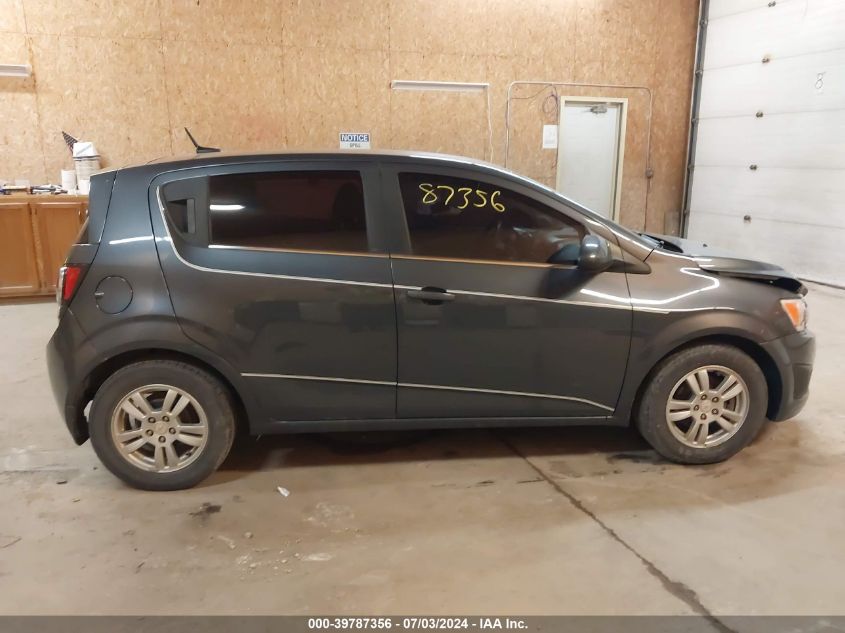 2012 Chevrolet Sonic Lt VIN: 1G1JC6SH5C4178817 Lot: 39787356