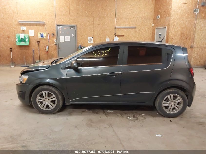 2012 Chevrolet Sonic Lt VIN: 1G1JC6SH5C4178817 Lot: 39787356