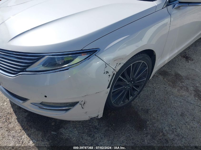 2014 Lincoln Mkz Hybrid VIN: 3LN6L2LU0ER803681 Lot: 39787368