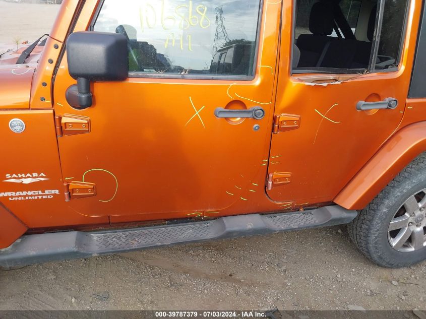 2011 Jeep Wrangler Unlimited Sahara VIN: 1J4BA5H15BL638353 Lot: 39787379
