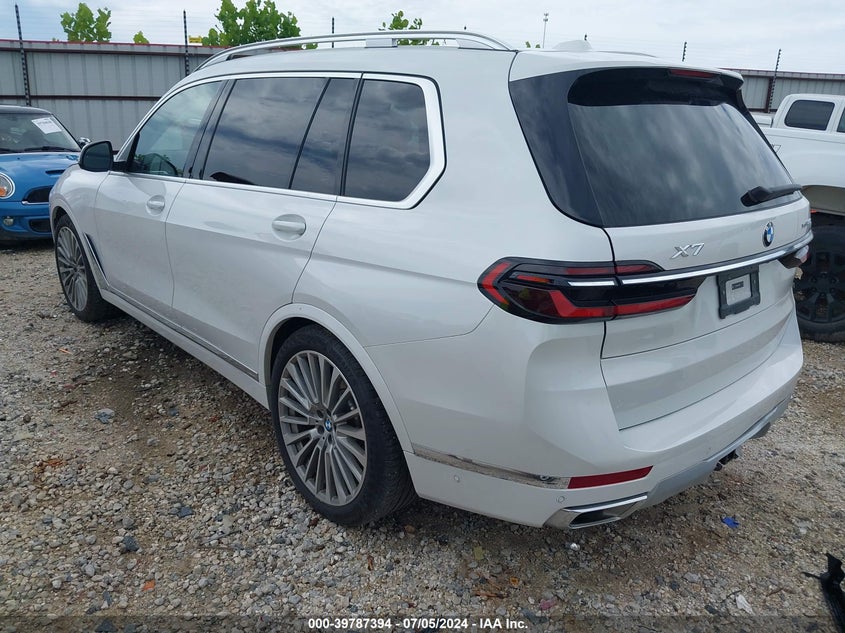 2024 BMW X7 xDrive40I VIN: 5UX23EM06R9U22045 Lot: 39787394