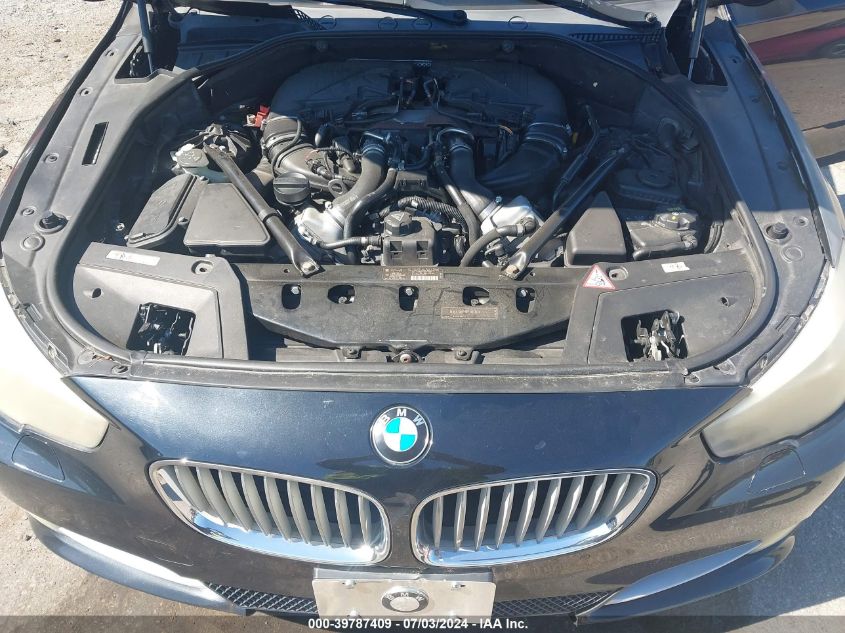 2010 BMW 550 Gt VIN: WBASN4C51AC208491 Lot: 39787409