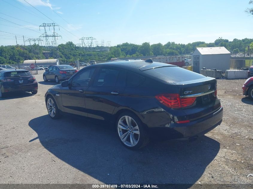 WBASN4C51AC208491 | 2010 BMW 550I GRAN TURISMO