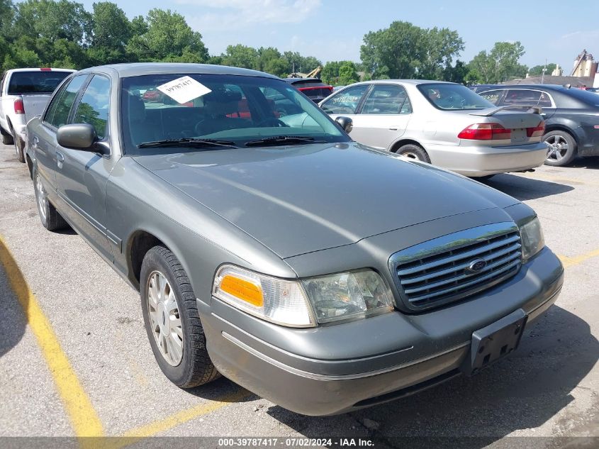2003 Ford Crown Victoria Lx VIN: 2FAFP74W03X166091 Lot: 39787417