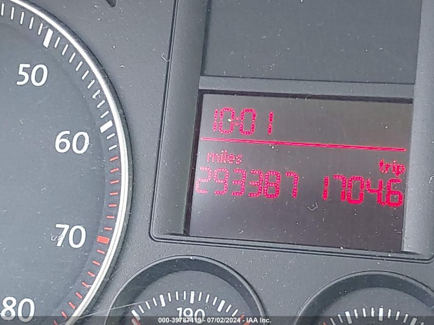 2008 Volkswagen Jetta S VIN: 3VWJM71K68M195609 Lot: 39787419