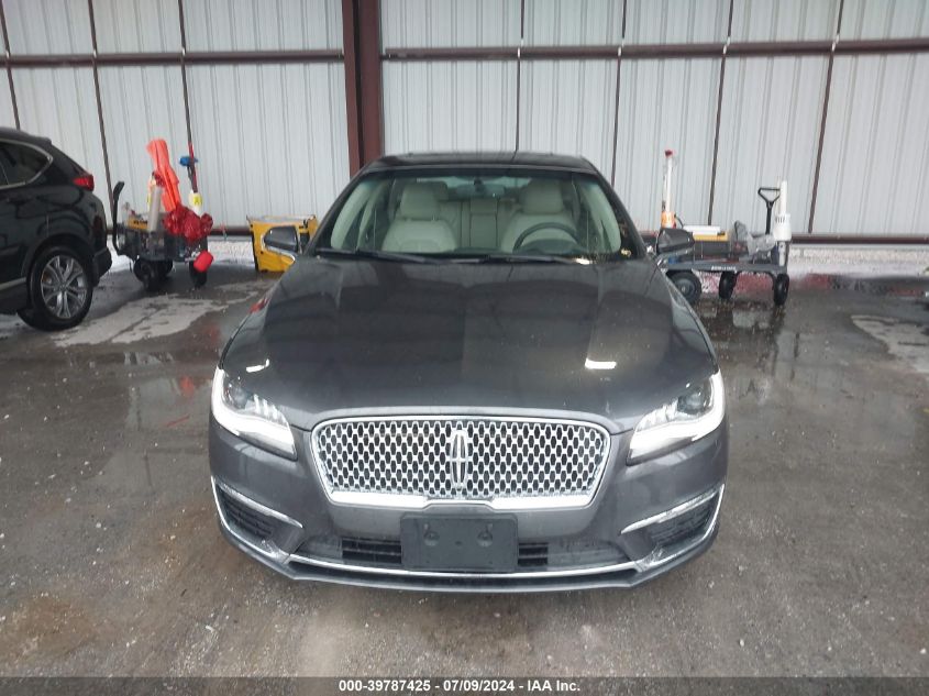 2017 Lincoln Mkz Reserve VIN: 3LN6L5E91HR650145 Lot: 39787425