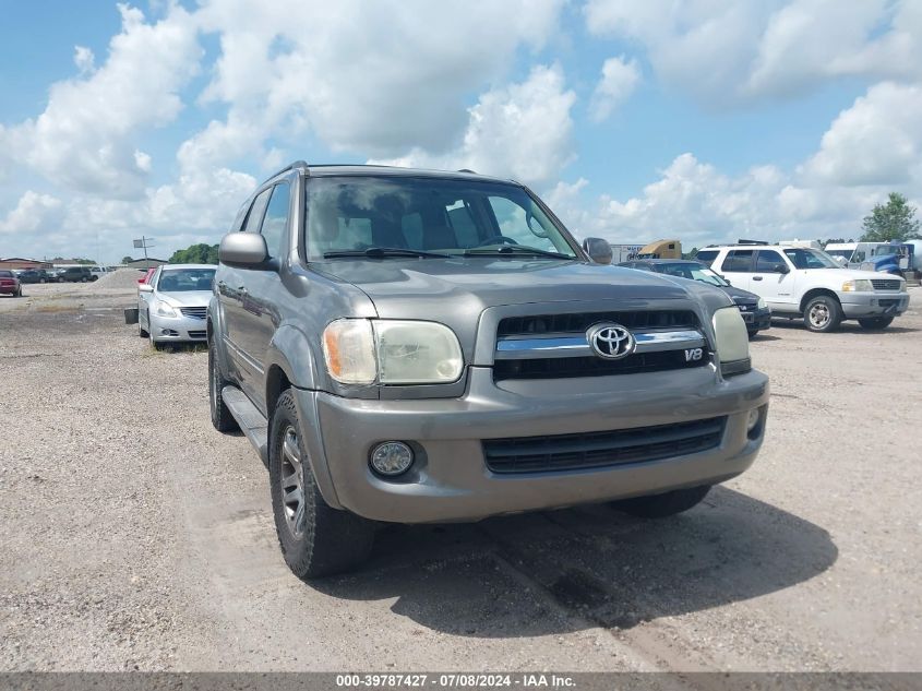 2006 Toyota Sequoia Limited V8 VIN: 5TDZT38A86S264408 Lot: 39787427