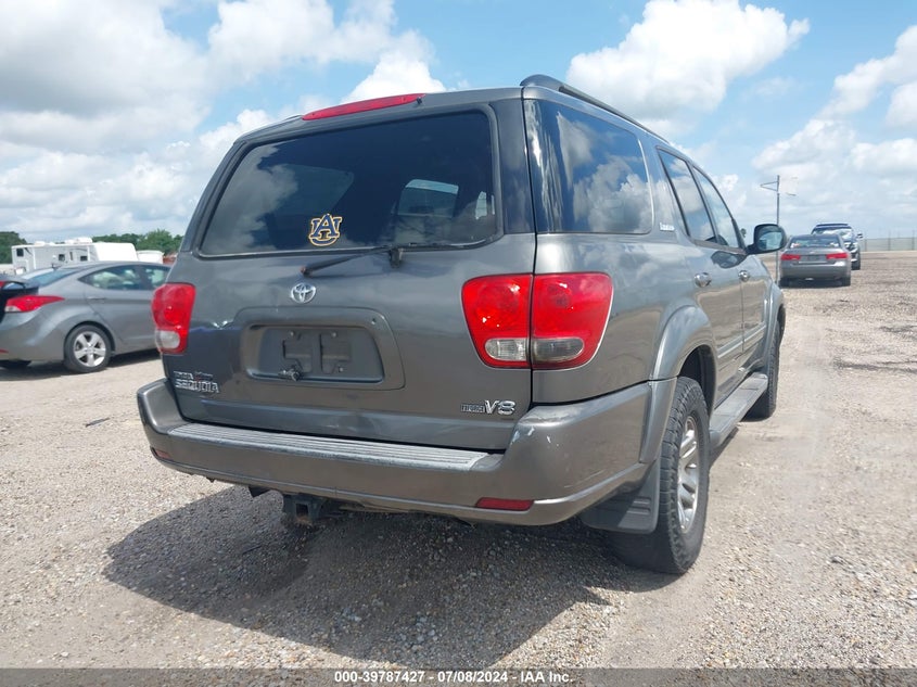 2006 Toyota Sequoia Limited V8 VIN: 5TDZT38A86S264408 Lot: 39787427