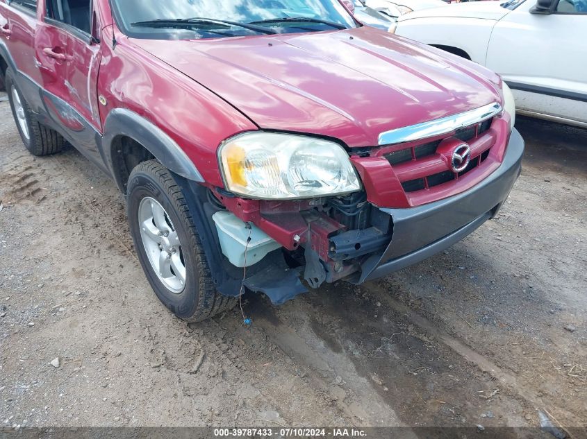 2006 Mazda Tribute S VIN: 4F2CZ06186KM35610 Lot: 39787433