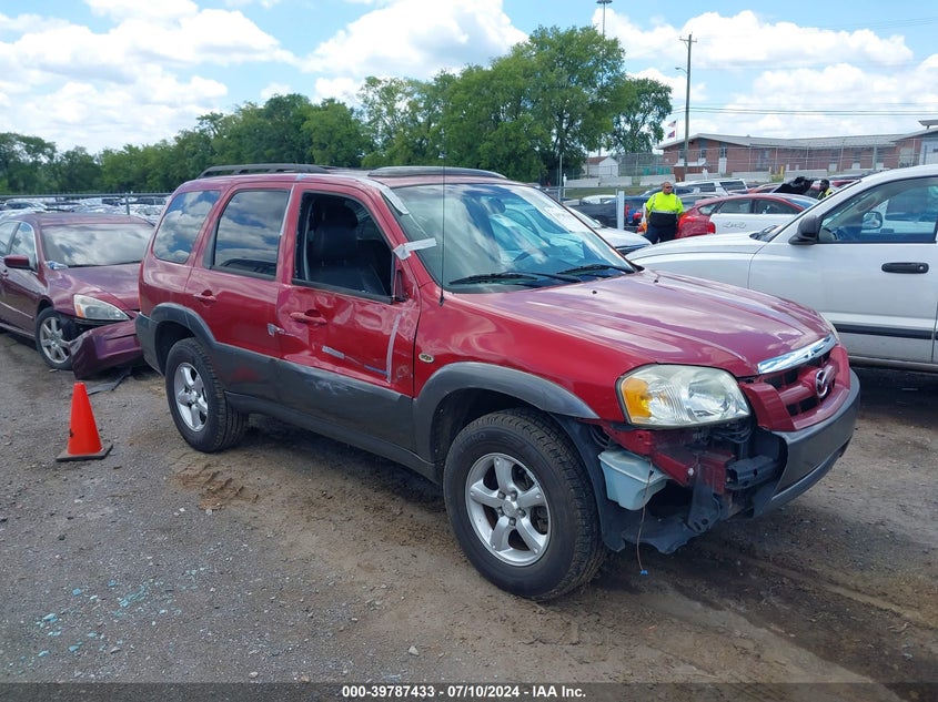 2006 Mazda Tribute S VIN: 4F2CZ06186KM35610 Lot: 39787433