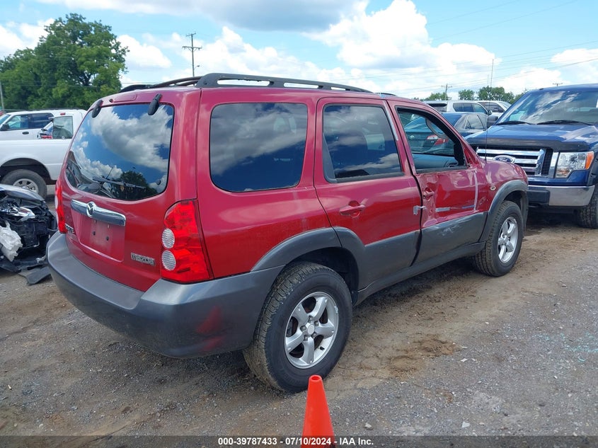 2006 Mazda Tribute S VIN: 4F2CZ06186KM35610 Lot: 39787433