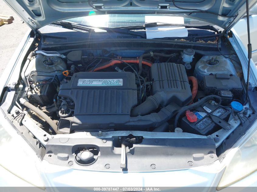 2004 Honda Civic Hybrid VIN: JHMES96644S015920 Lot: 39787447