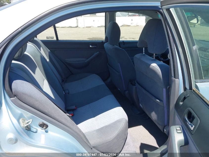 2004 Honda Civic Hybrid VIN: JHMES96644S015920 Lot: 39787447