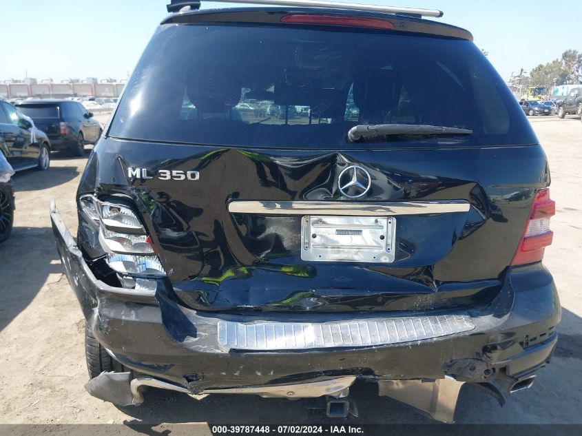 2011 Mercedes-Benz Ml 350 VIN: 4JGBB5GB8BA684778 Lot: 39787448