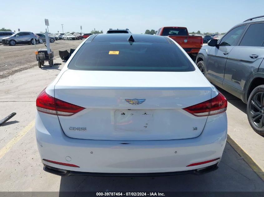 2015 Hyundai Genesis 3.8 VIN: KMHGN4JE4FU018967 Lot: 39787454