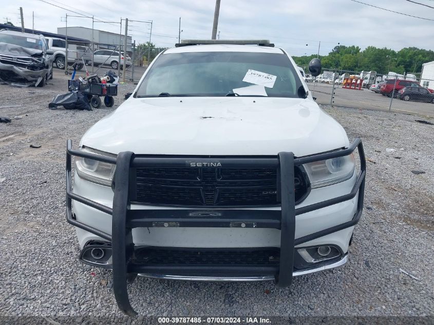 2018 Dodge Durango Special Service Awd VIN: 1C4RDJFG3JC496465 Lot: 39787485