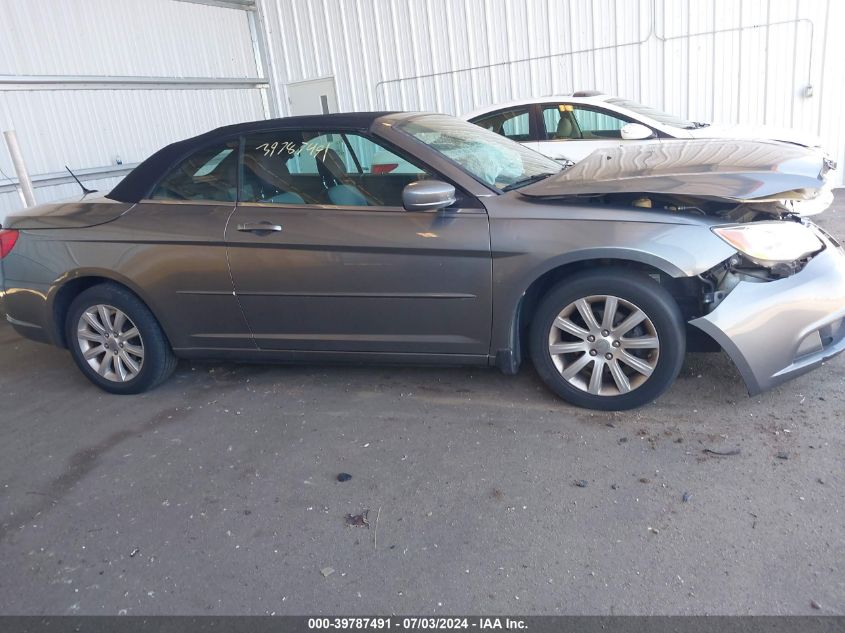 2013 Chrysler 200 Touring VIN: 1C3BCBEG2DN635512 Lot: 39787491