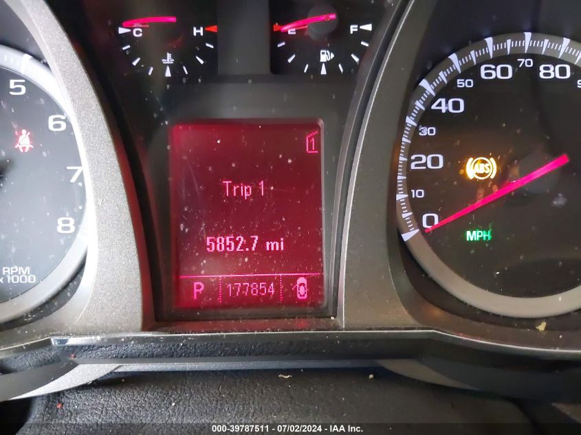 2011 GMC Terrain Slt-1 VIN: 2CTALUEC8B6309302 Lot: 39787511