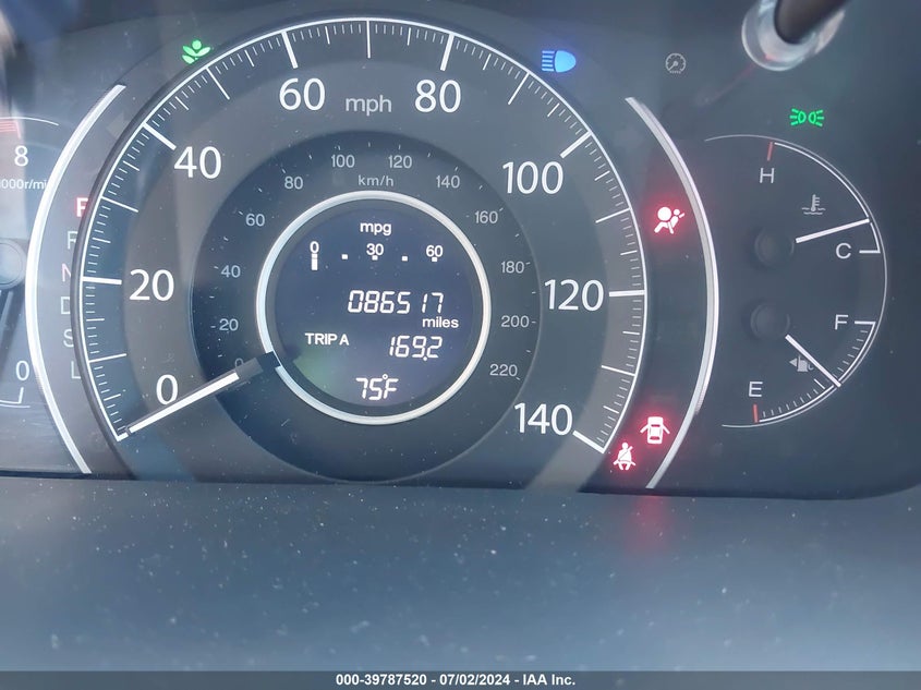 2016 HONDA CR-V EXL - 2HKRM3H73GH527056