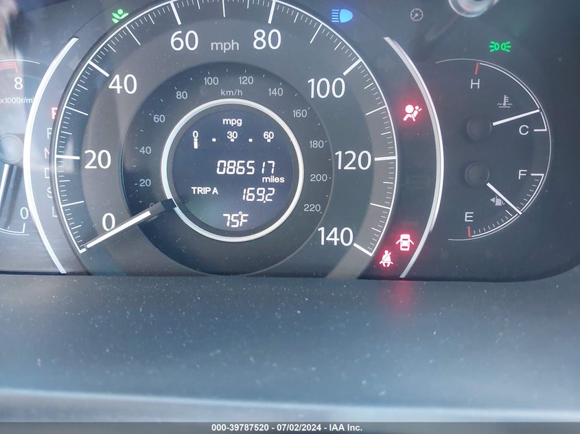 2016 HONDA CR-V EXL - 2HKRM3H73GH527056