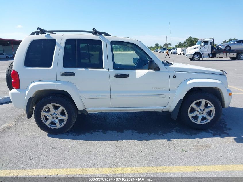 2004 Jeep Liberty Limited Edition VIN: 1J4GL58K94W172839 Lot: 39787524