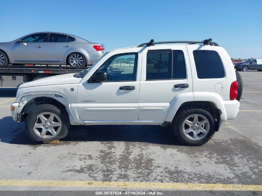 2004 Jeep Liberty Limited Edition VIN: 1J4GL58K94W172839 Lot: 39787524