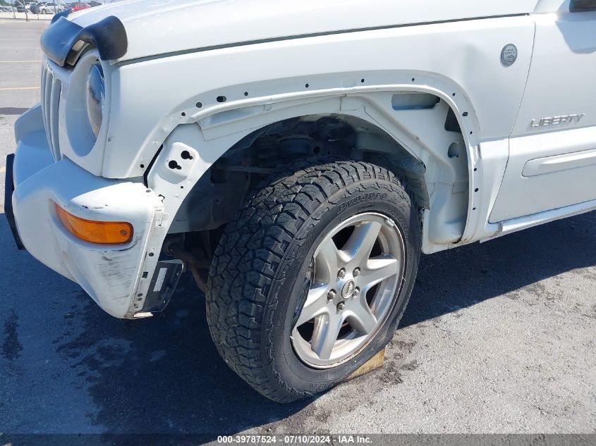 2004 Jeep Liberty Limited Edition VIN: 1J4GL58K94W172839 Lot: 39787524