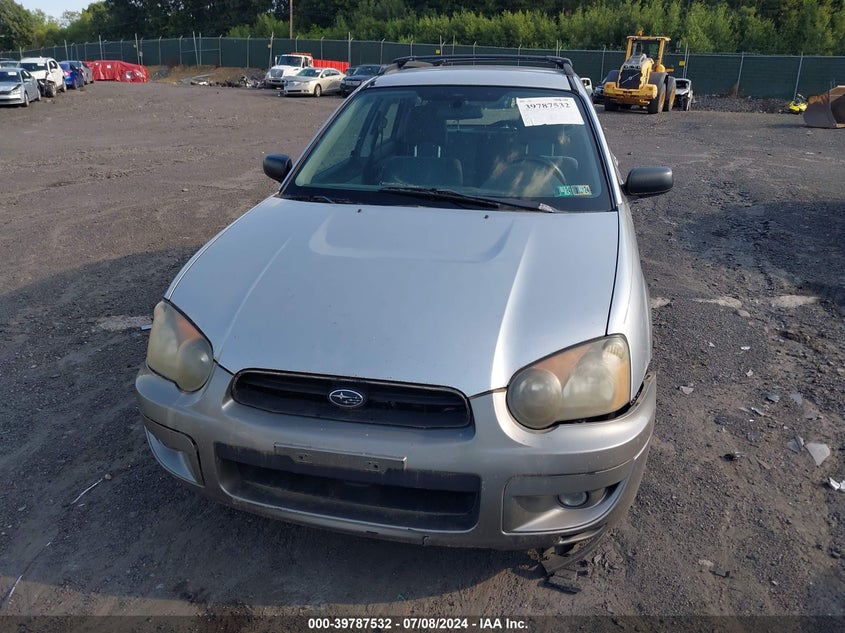 2005 Subaru Impreza Outback Sport/Outback Spc VIN: JF1GG68525H800777 Lot: 39787532