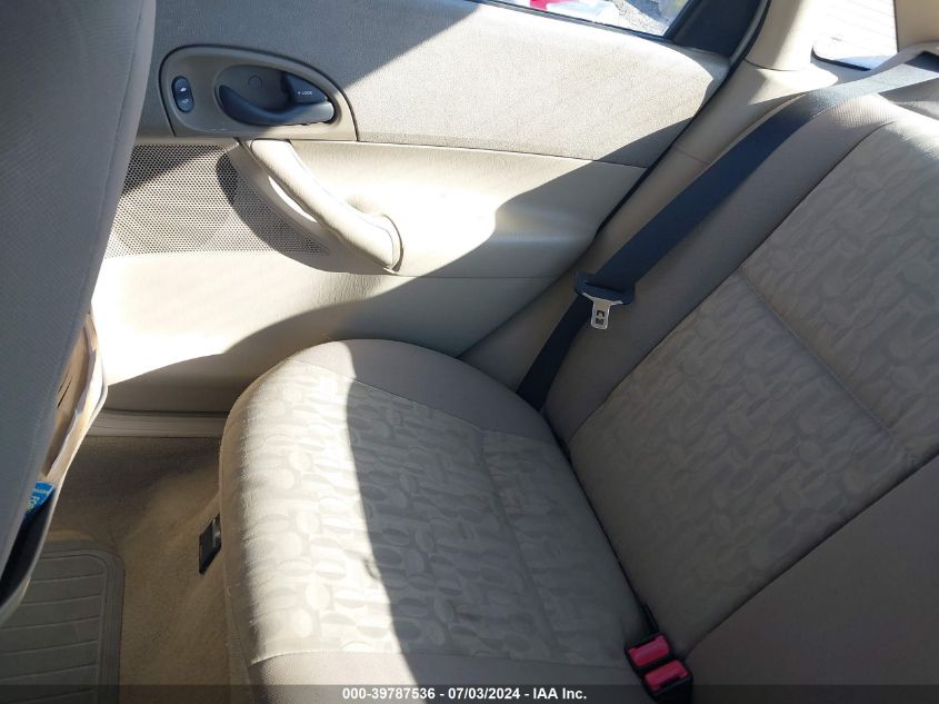 2005 Ford Focus Zx4 VIN: 1FAFP34N05W295995 Lot: 39787536