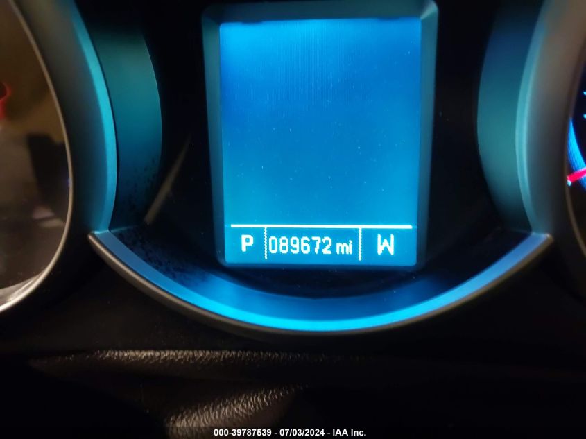 2014 Chevrolet Cruze 1Lt Auto VIN: 1G1PC5SB0E7199351 Lot: 39787539