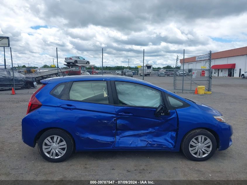 2017 Honda Fit Lx VIN: JHMGK5H52HS016916 Lot: 39787547