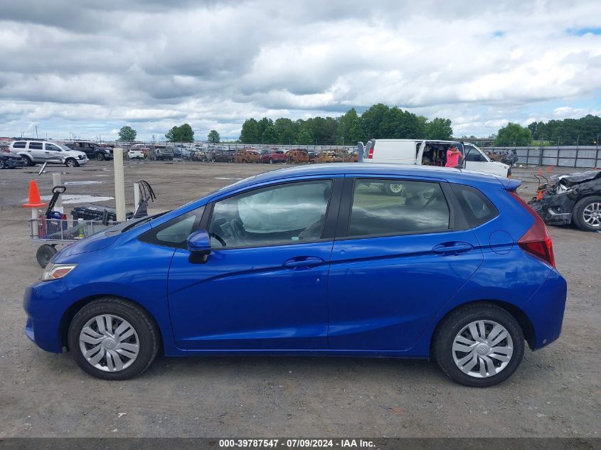 2017 Honda Fit Lx VIN: JHMGK5H52HS016916 Lot: 39787547