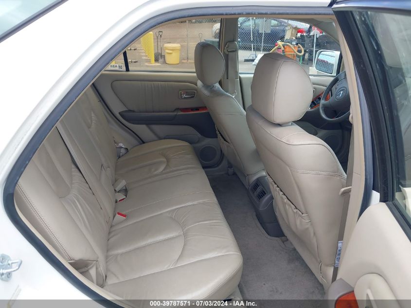 2002 Lexus Rx 300 VIN: JTJGF10UX20144046 Lot: 39787571