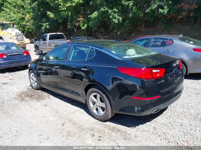 5XXGM4A7XFG418465 | 2015 KIA OPTIMA