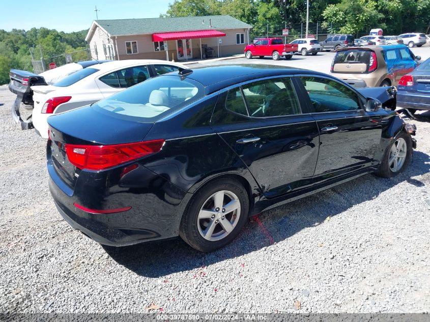 5XXGM4A7XFG418465 | 2015 KIA OPTIMA