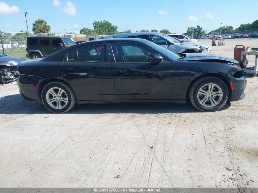 2023 Dodge Charger Sxt VIN: 2C3CDXBG1PH510856 Lot: 39787598